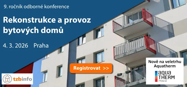 TZB-info konference: Rekonstrukce a provoz bytových domů 2026