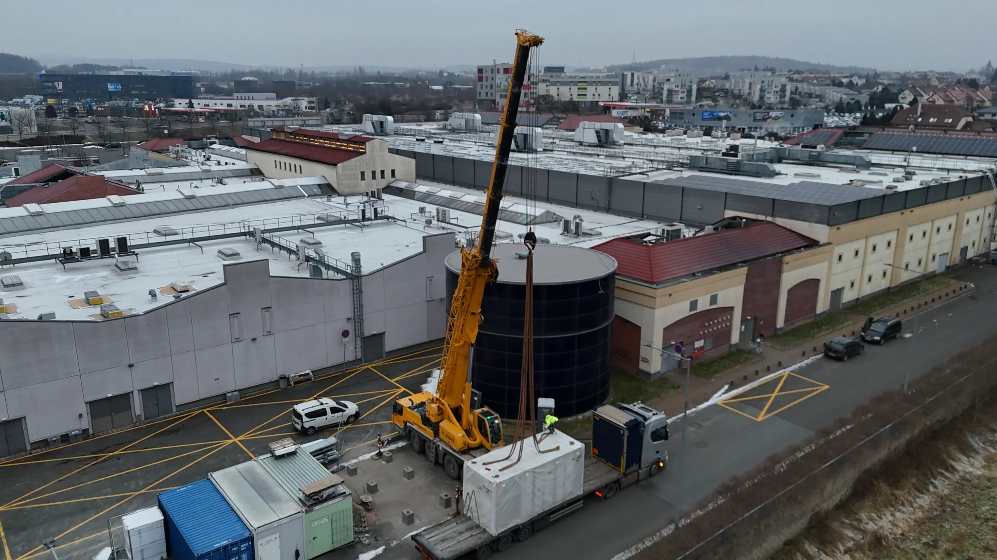 V Plzni vzniká největší FVE na obchodním centru v&nbsp;ČR