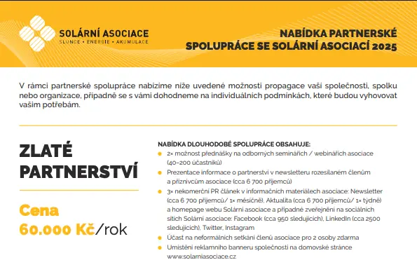 Nabídka partnerské spolupráce